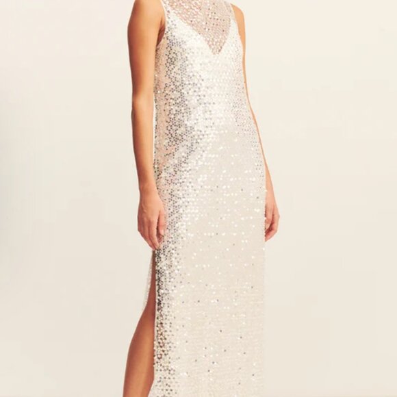 Shona Joy - Asteri high neck sleeveless maxi dress - Picture 4 of 6